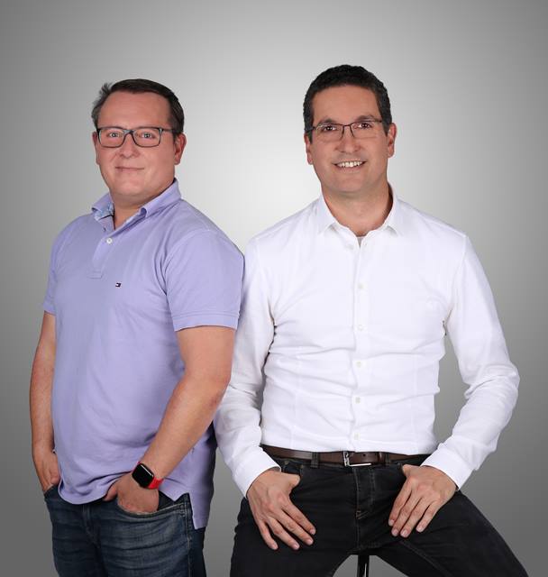 Alex Manolov (rechts) und Mitgründer und CTO Nikolai Penkov. (Bild: AdVentura Works)