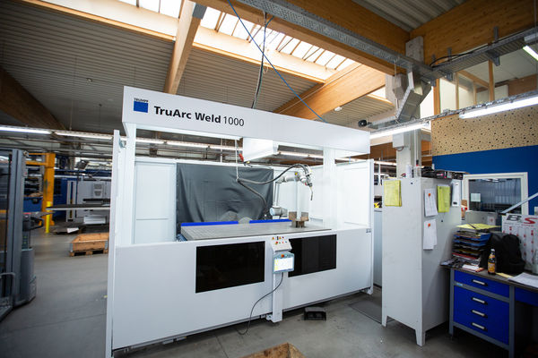 TruArc Weld 1000 von Trumpf: Schweissroboter erledigt monotone Schweissaufträge